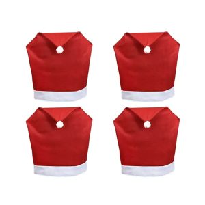 ChairSanta, εορταστικό κάλυμμα καρέκλας (4 τεμάχια)