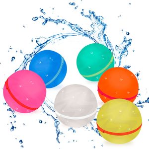FunBallons, επαναχρησιμοποιούμενες νερόμπομπες (6 τεμάχια)