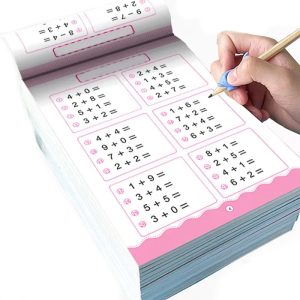 WorkBookMath, βιβλίο ασκήσεων για πρόσθεση και αφαίρεση έως 100 + (1 τεμάχιο) ΔΩΡΕΑΝ