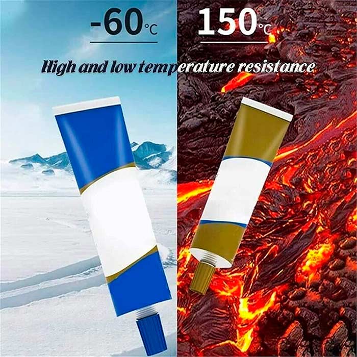 GlueStar, δύο συστατικών κόλλα για κρύα συγκόλληση και απλές επισκευές (2 σωλήνες) (1+1 ΔΩΡΕΑΝ )